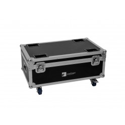 ROADINGER Flightcase 4x LED CLS-18 QCL RGB/WW